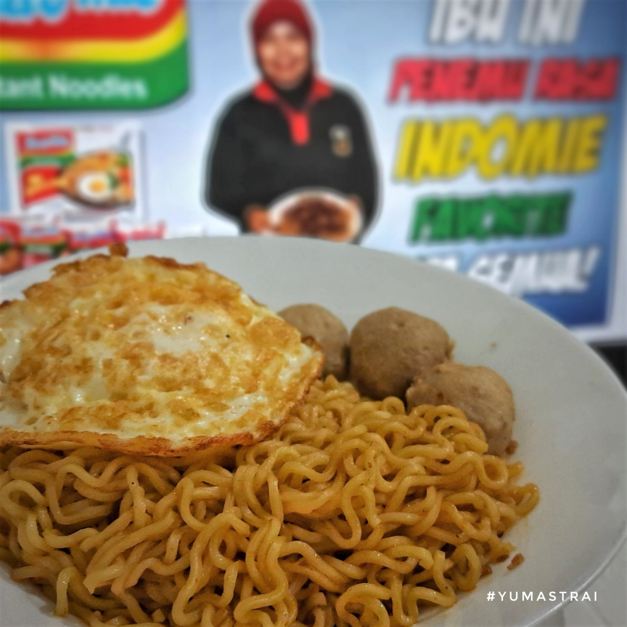 Mi goreng can be prepared and eaten with a variety of additions, elevating a snack into a meal. - Facebook pic