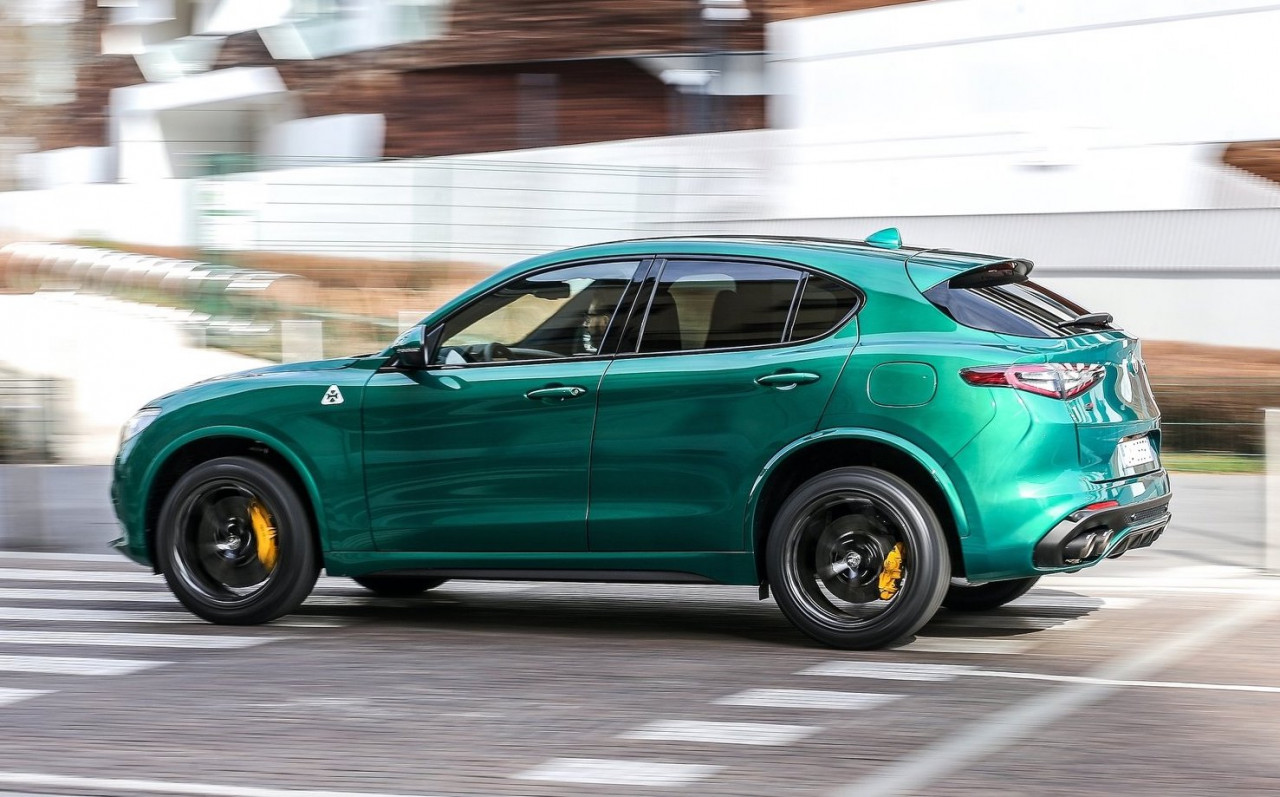 The Alfa Romeo Stelvio Quadrifoglio. – Pic courtesy of FCA Group