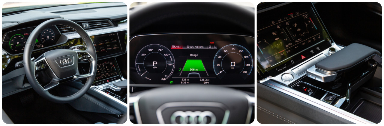 The driver's console in the Audi's cockpit. – Pic courtesy of Audi AG