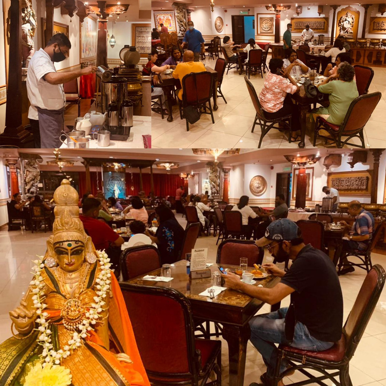 Annalakshmi Restaurant located at the TFA is a beloved famous vegetarian restarurant. - Facebook pic