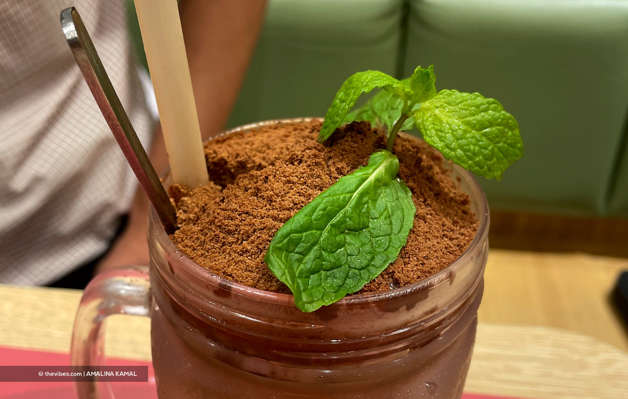 The Dino Choco Malt is as sweet as it looks. – AMALINA KAMAL/ The Vibes pic
