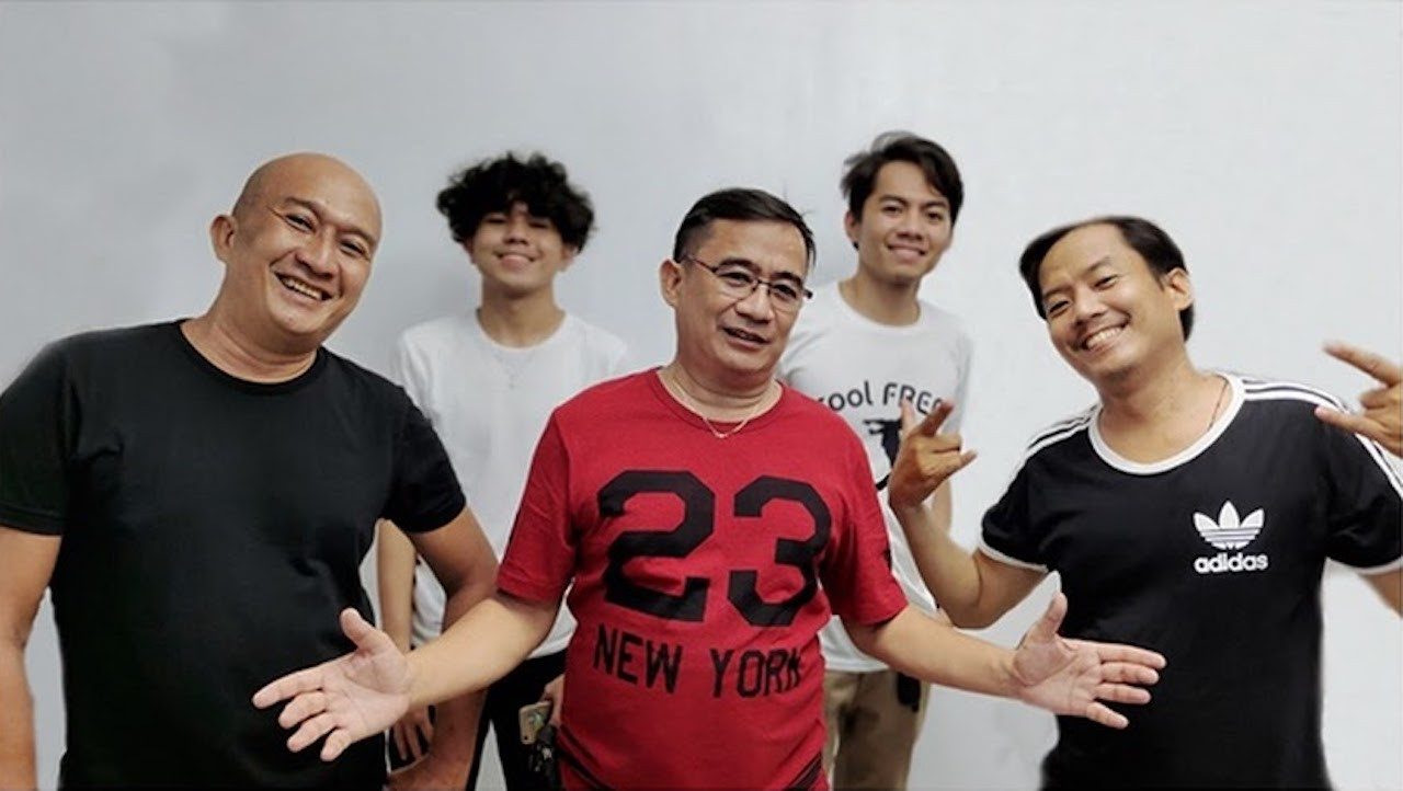 The members that make up @palictefamily. (From L) Noel, Christian, Dongpals, John and Nixon. — Pic courtesy of Youtube/Palicte TV