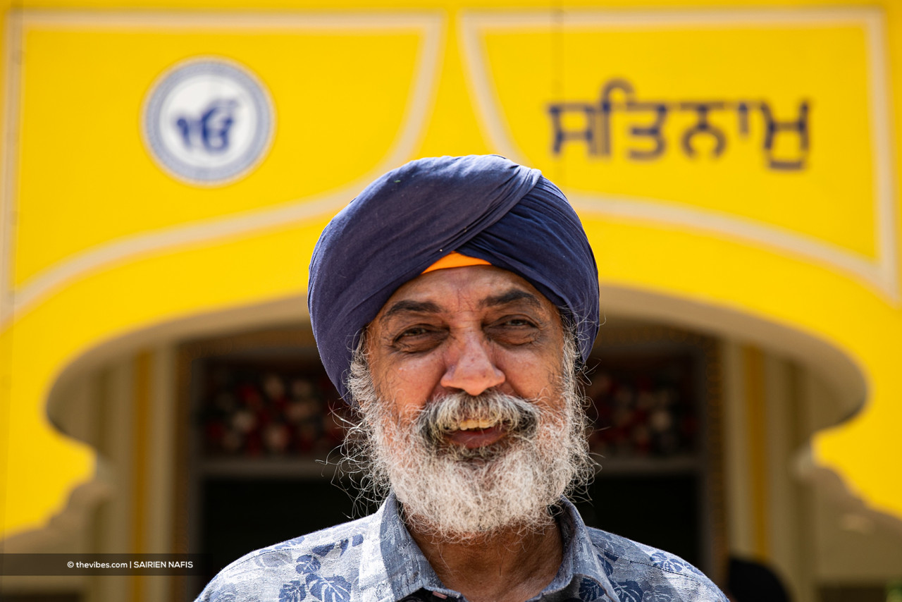 Gurdwara Sahib Sentul treasurer Surinderpal Singh Dhillon. – SAIRIEN NAFIS/The Vibes pic
