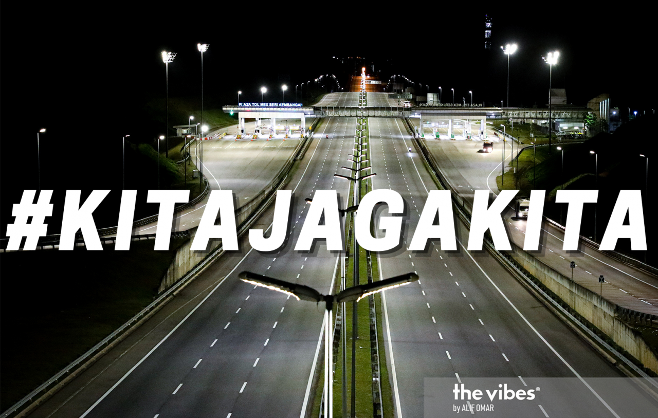 #KitaJagaKita has become a phrase that many have taken to heart in the past year. - ALIF OMAR/The Vibes pic