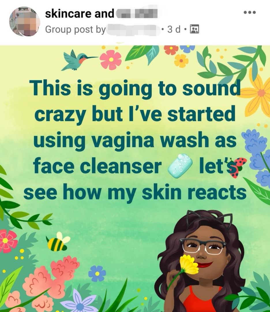 Screengrab taken from Facebook