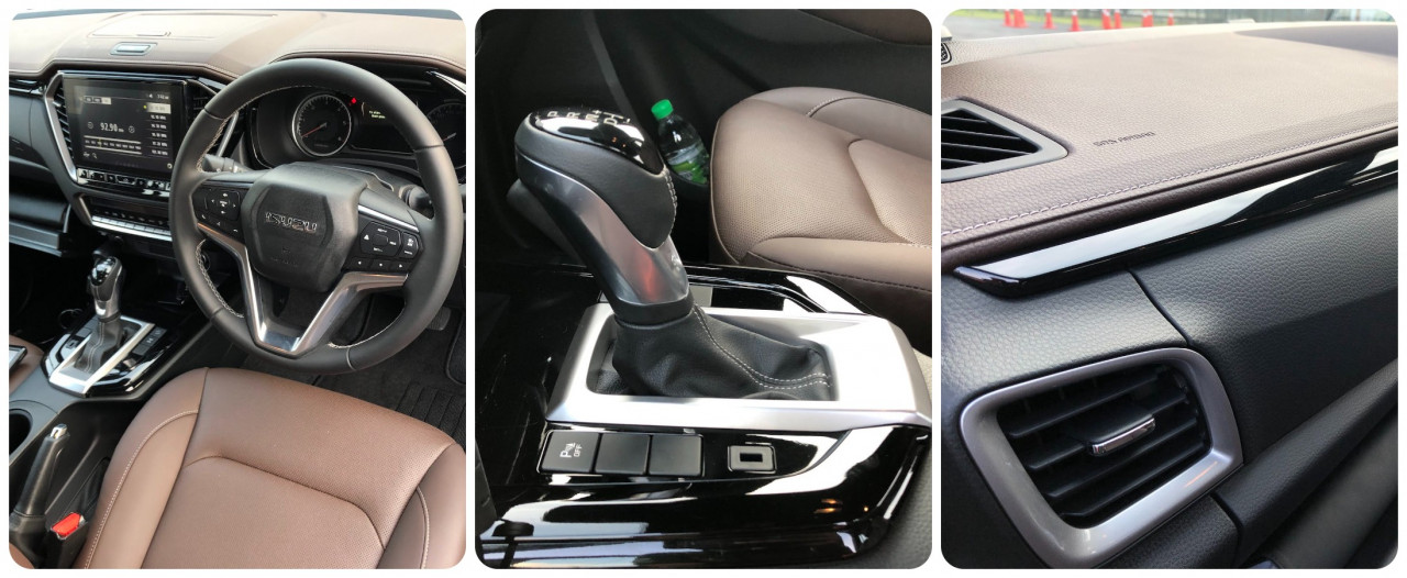 The D-MAX features like electric driver’s seat, dual zone air conditioning, with rear passengers also benefiting from rear air vents. - Daniel Fernandez pic