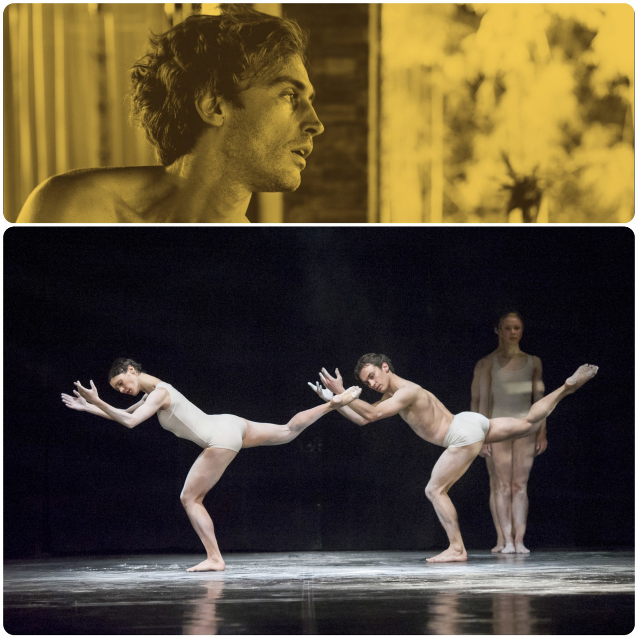 Jueney met Dmitrenko at his workshop at the Federal Academy of Ballet where she was a student. The artistic theory of ‘Resonance’, performed by Meadow Ballet, highlights the dispersion of the elements in a search for harmony and a common language. It depicts the transformation from division and dissonance to unity and resonance. – Pic courtesy of Alexey Dmitrenko
