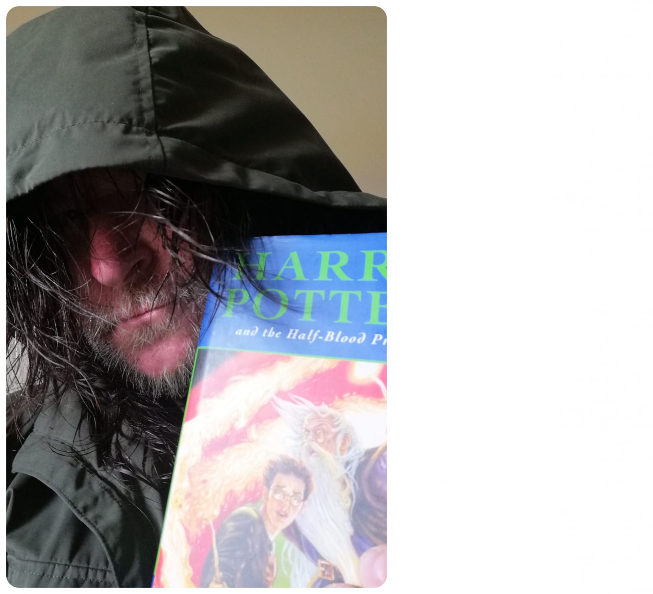 Sean pulls out his best Sirius Black impression... Gary Oldman watch out. - Pic courtesy of Sean