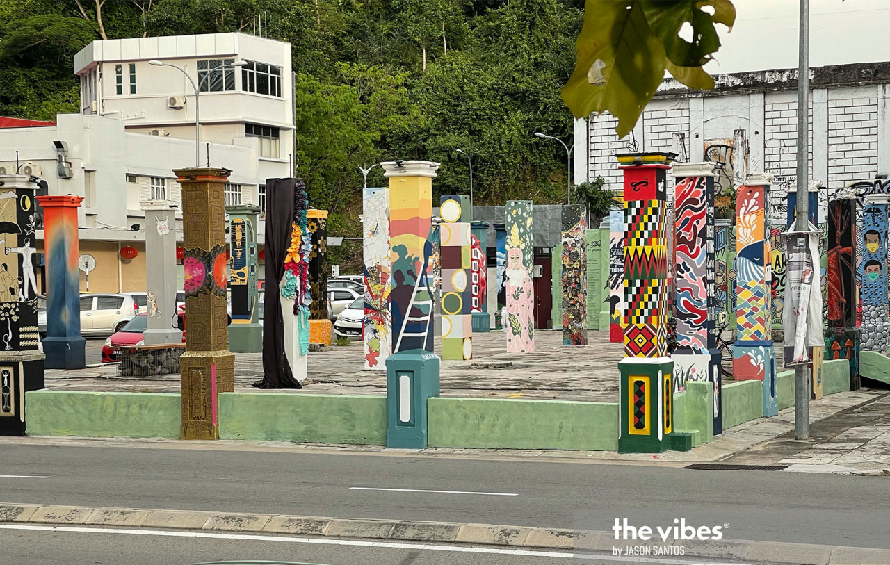 The abandoned British-era building where Crig and his friends started out as street artists in 2010. - The Vibes Pic