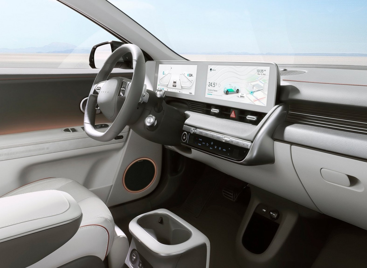Many interior touch-points, like the seats, headliner, door trim, floor and armrest use eco-friendly, sustainably sourced materials. - Pic courtesy of the Hyundai Motor Corporation