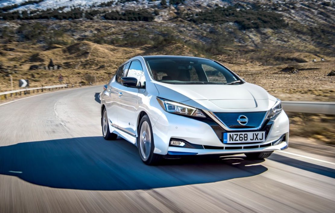 The Nissan Leaf EV. – Pic courtesy of Nissan Motor Corp