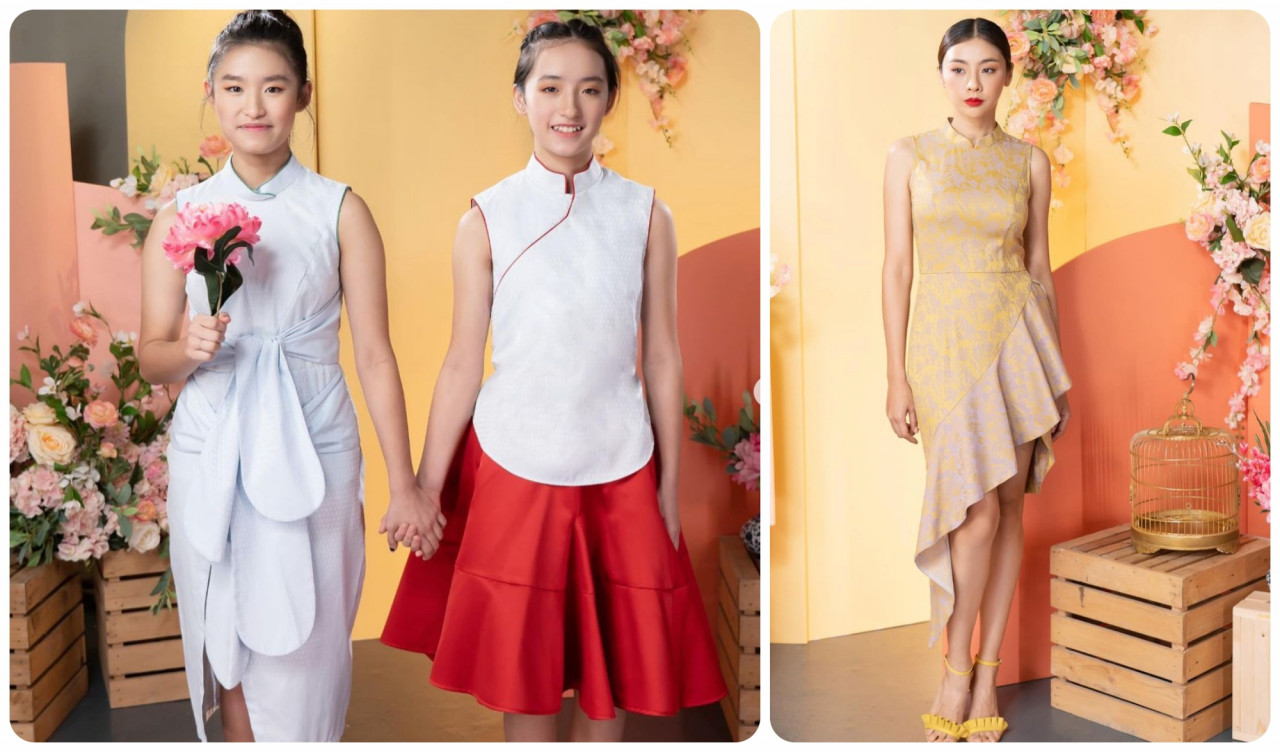 Thoi's daughters personifying the versatility of the collection. – Pic courtesy of Celest Thoi
