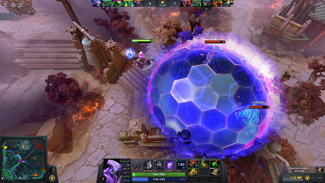 Dota. A recent survey showed that only 21% of gamers were aged 18 and below. – Dota 2 pic