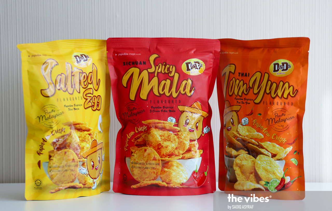 Apart from the Sichuan Spicy Mala, flavours such as Thai Tom Yum and Salted Egg are also available for those who are more experimental. – THE VIBES/Sadiq Asyraf pic