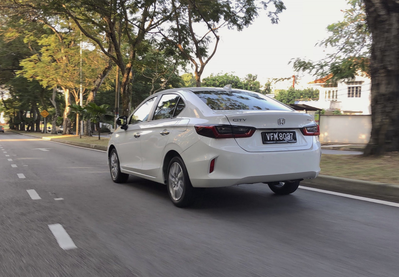 The 2020 Honda City 1.5 VTEC. - Pic by Daniel Fernandez