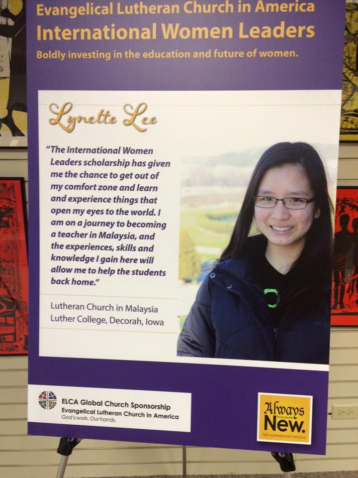  A poster done by the ELCA. – Pic courtesy of Yuen Lynette