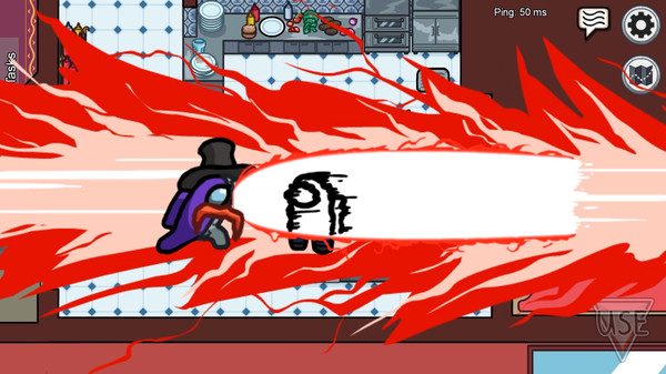 Among Us' new kill animations. – Steam pic
