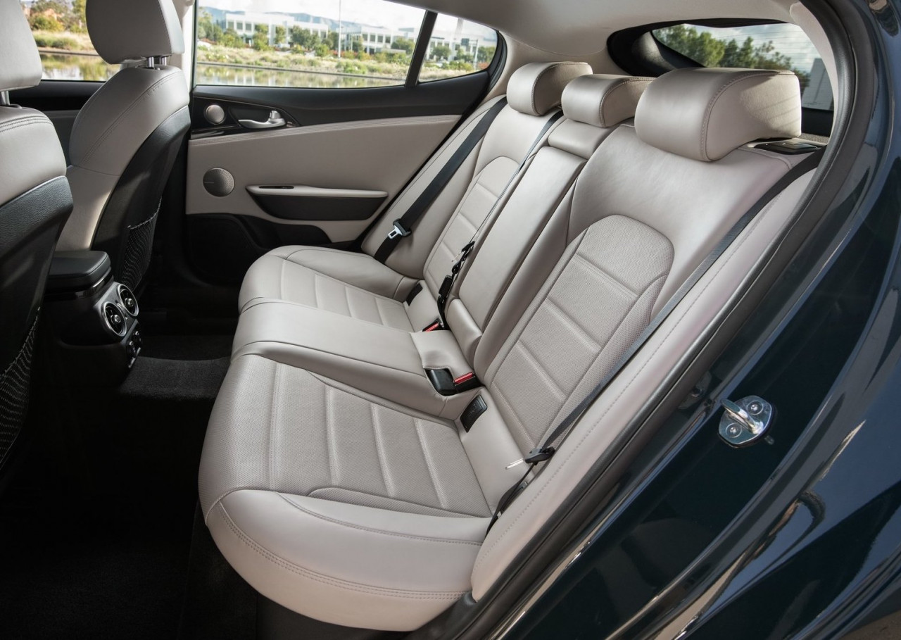 The spacious upgraded cabin of the 2021 Kia Stinger. – Pic courtesy of Kia Motors