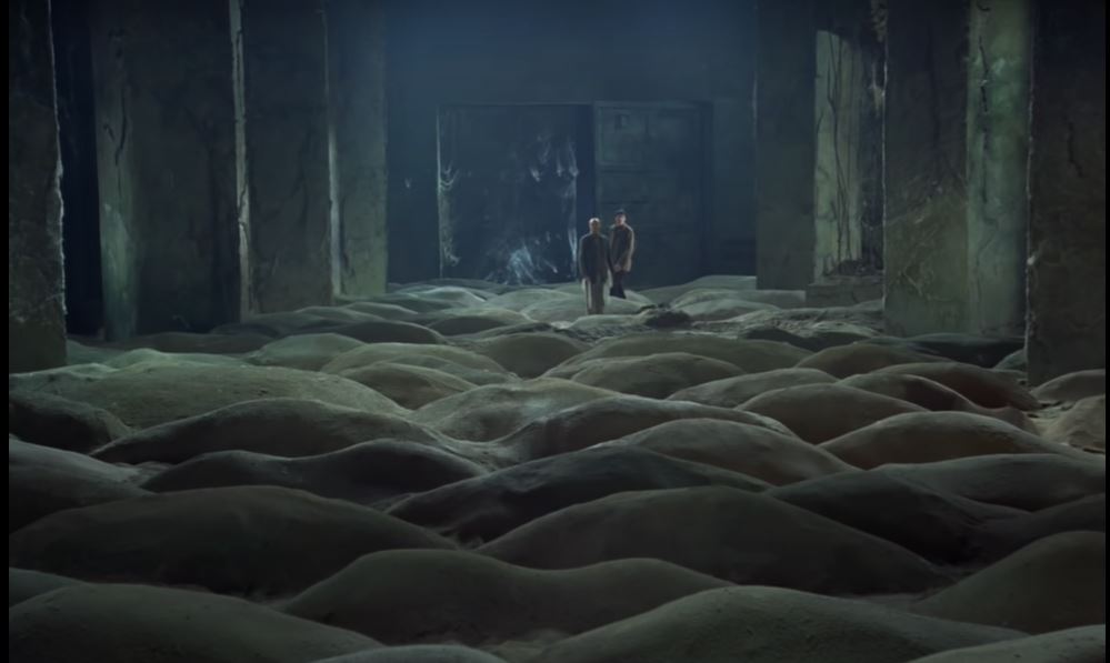 The obligatory still from this film, as almost every article talking about it will put up this photo. – Screengrab from the film itself by AR Shah, from Mosfilms' YouTube channel
