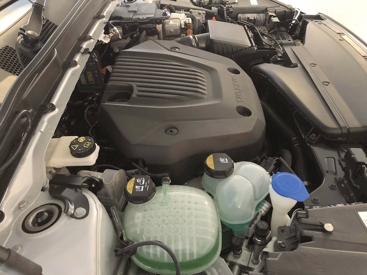 The engine of the Volvo XC40 Recharge. – Pic courtesy of Daniel Fernandez
