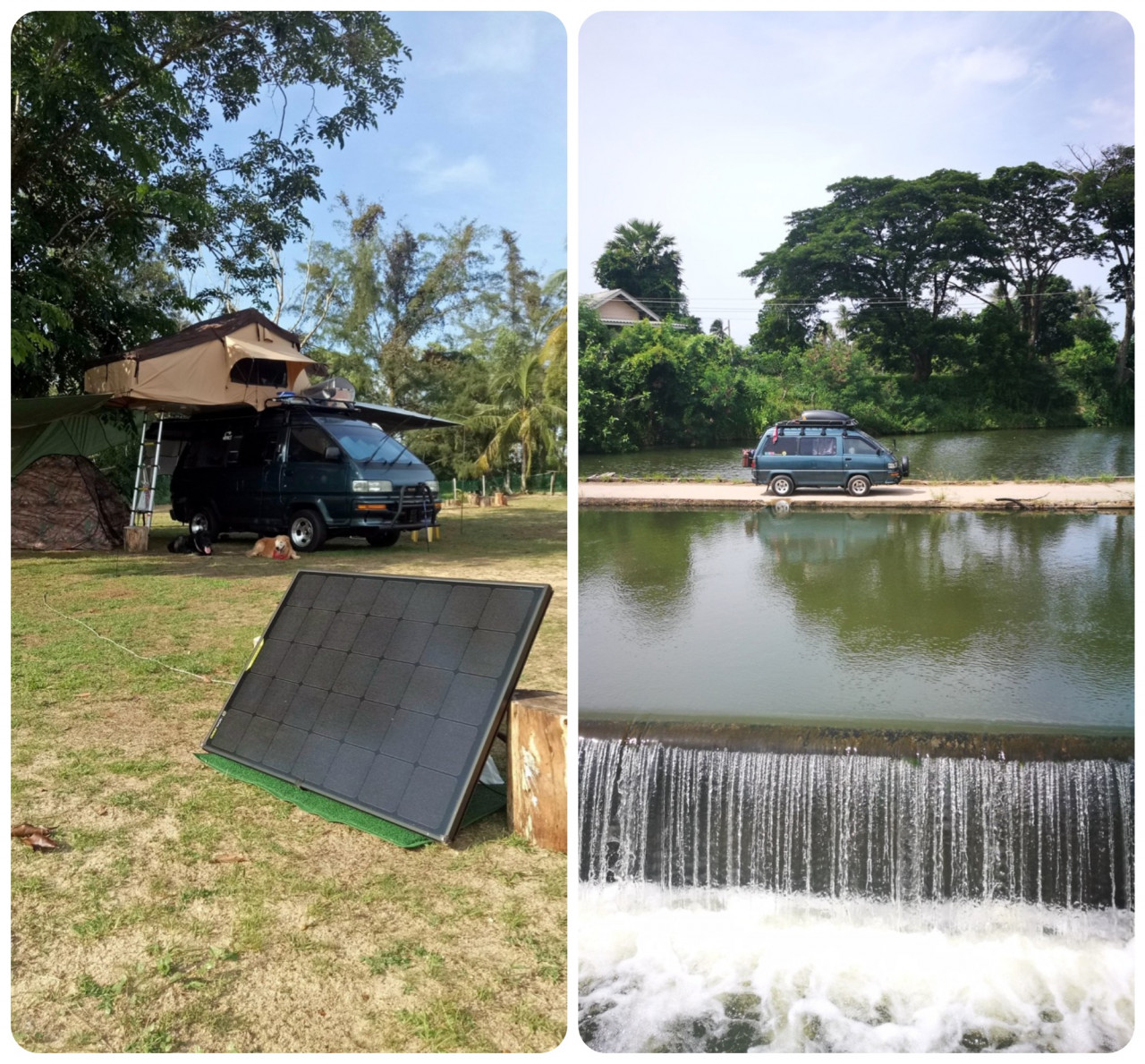 A solar panel generated their electricity, and they used only 3.5l of water each showering (compared to around 50 litres used in home showers). (Right)  Sam and Rene drove up to Chiang Mai, Thailand and followed the famous Mae Hong Son Loop (also known as the 1000 Corners). – Sam Khoo pix