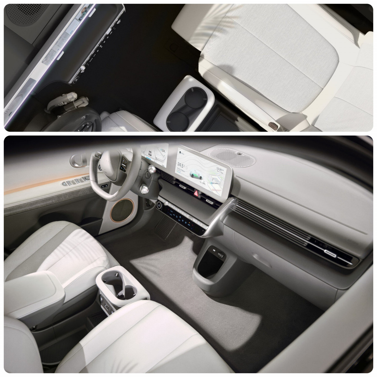 The Ioniq 5 uses eco-friendly materials for its interior design. – Pic courtesy of Hyundai Motor Group