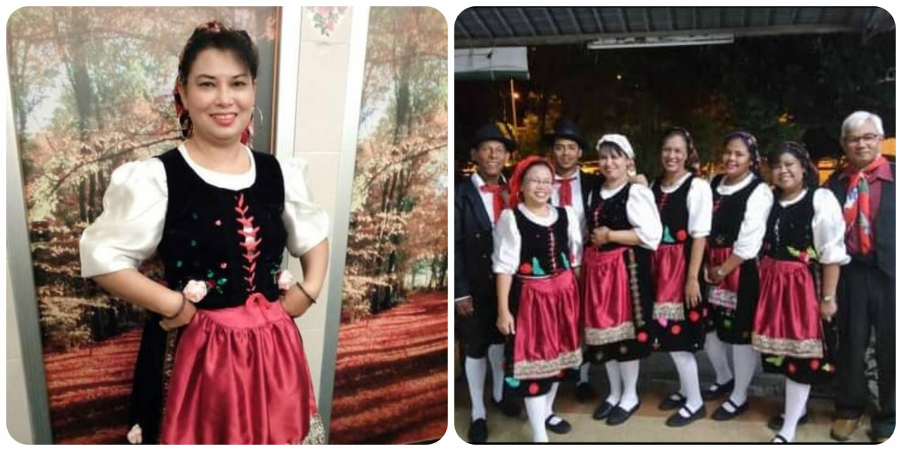 Sara Frederica Santa Maria (left pic). The Portuguese Eurasian community living in Portuguese Square. There is only a small population of 1,000 descendants living in the square now. – Pic courtesy of Sara Fredrica Santa Maria  