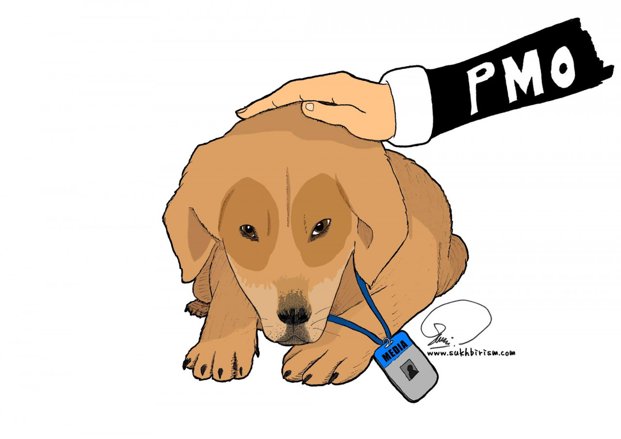A cartoon released by Cheema. — Pic courtesy of Sukhbir Cheema