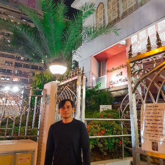 Muzzil Khairat at the Kowloon Masjid. – Pic courtesy of Hong Kong Tourism Board
