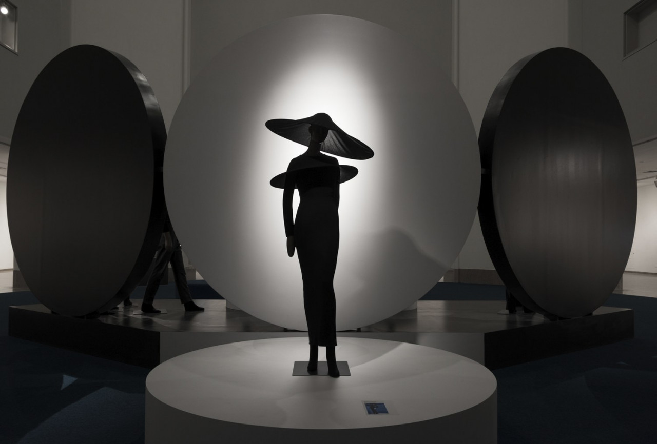 The Pierre Cardin View Future Fashion Installation at the Brooklyn Museum curated by Matthew Yokobosky. – Pic by Jonathan Dorado 