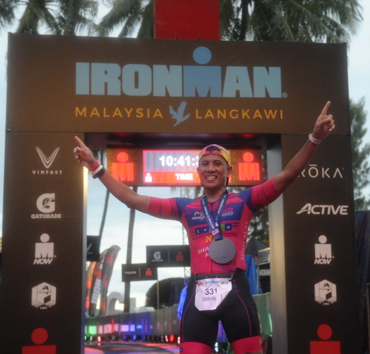Meanwhile, in the men’s category, professional triathlete Shahrom Abdullah was the fastest Malaysian with his time of 10h 40m 55s. – Pic courtesy of Ironman Malaysia, November 6, 2022