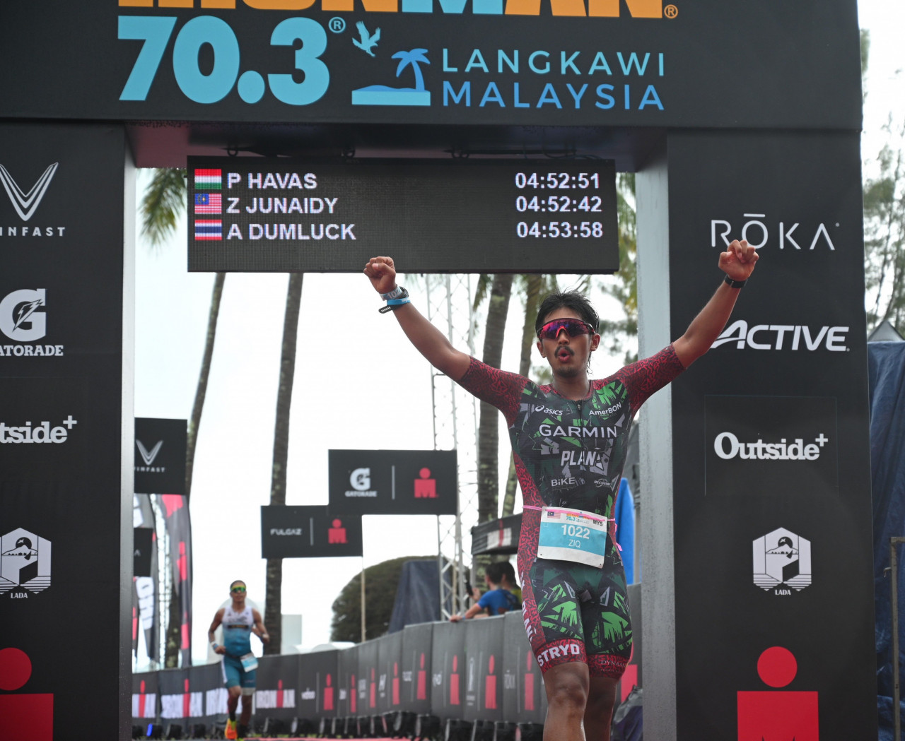Muhammad Haziq Junaidy was the first Malaysian male finisher with a time of 4h 52m 39s. He targeted to finish the race under 4h 25m. – Pic courtesy of Ironman, November 5, 2022