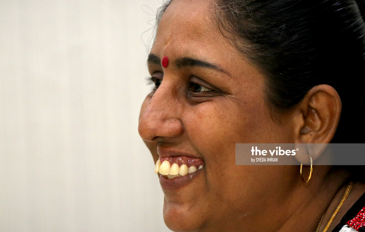 A pillar of strength, Shalini’s 44-year-old mother, Sathiya Anandthy Palani. – NUR SYAHEDA IMRAN