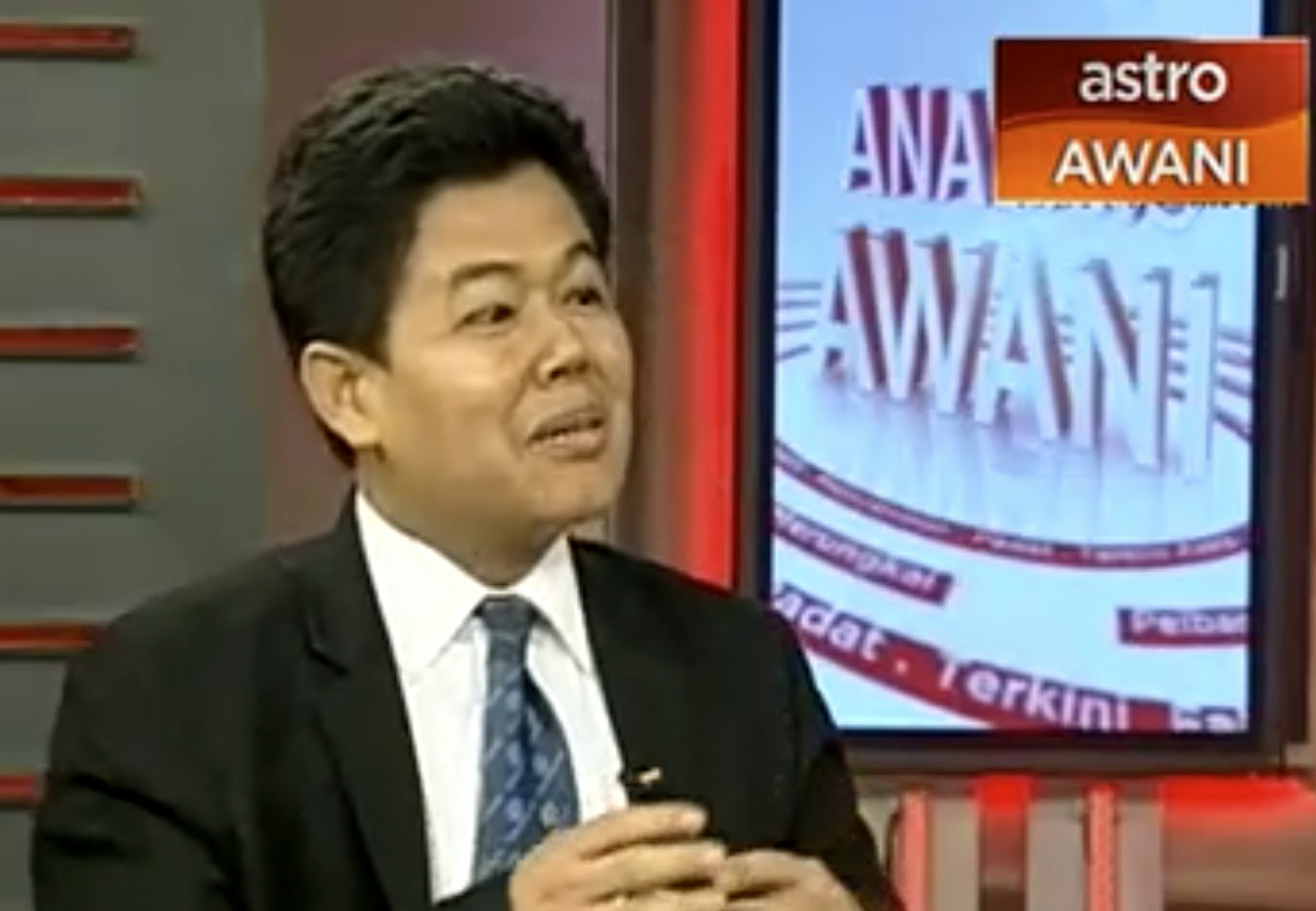 Screen grab lawyer Syed Iskandar Syed Jaafar talking to ASTRO Awani recently. - The Vibes filepic, November 3, 2020