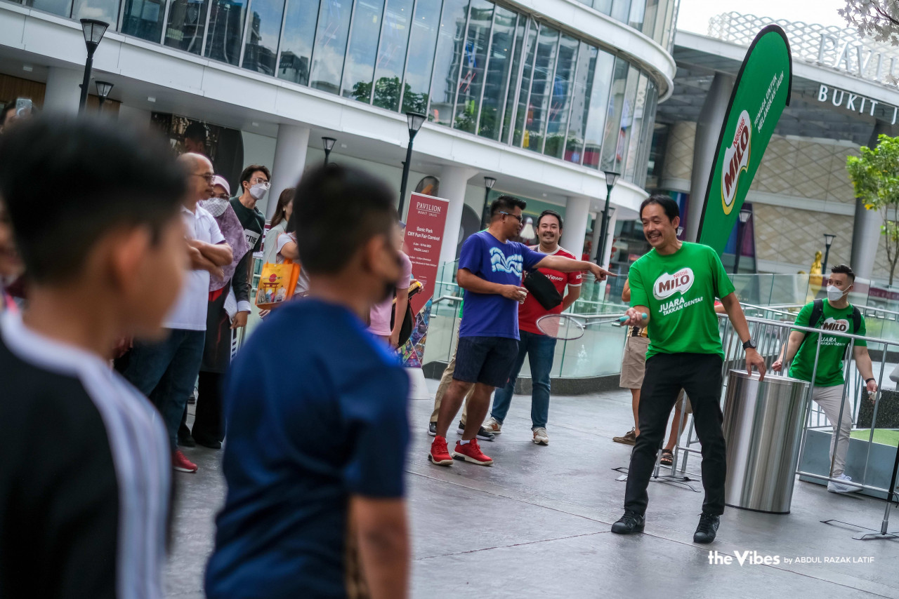 Datuk Rashid Sidek, former world No. 1 in 1997, says that being an independent player has its ups and downs. As such, he said it is important to look past the performance and focus on consistency and complete dedication to the game. – ABDUL RAZAK LATIF/The Vibes pic, February 4, 2023