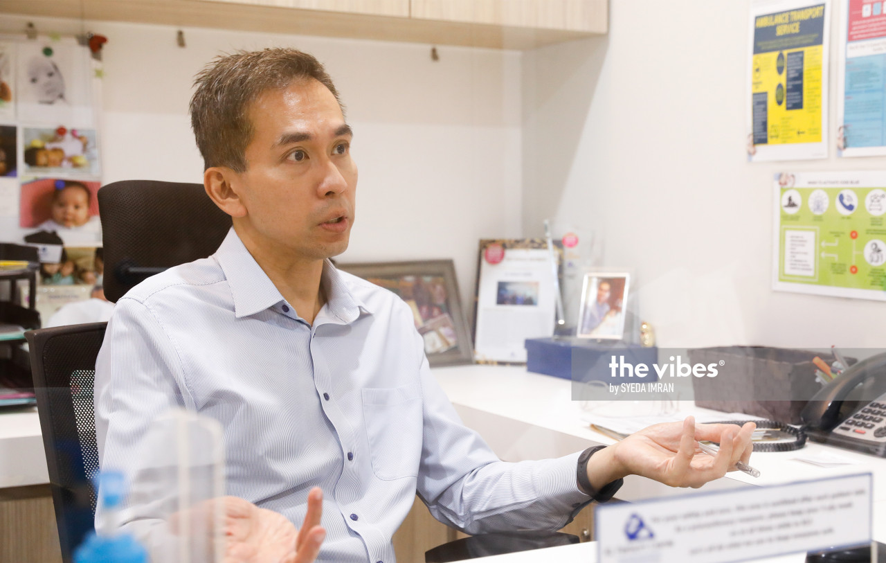  KL Fertility & Gynaecology Centre Senior Fertility Specialist and OBGYN consultant Dr Paul Tay. –– The Vibes pic