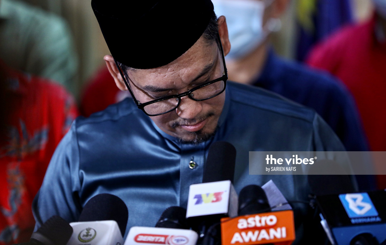 Datuk Seri Ahmad Faizal Azumu's resignation effectively gives him the unsolicited record of being the Perak menteri besar with the second shortest stint in office – The Vibes file pic, December 7, 2020