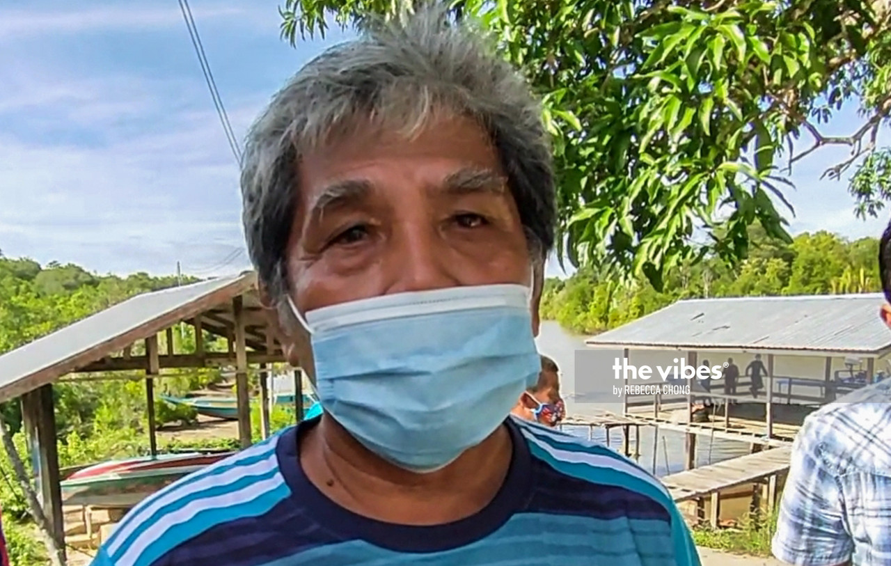 Kg Sg Daling Luboh village chief Jafaruddin Nurudin said presence of Esscom at Kg Sg Daling Luboh has made them feel safe. – The Vibes pic, November 8, 2020 