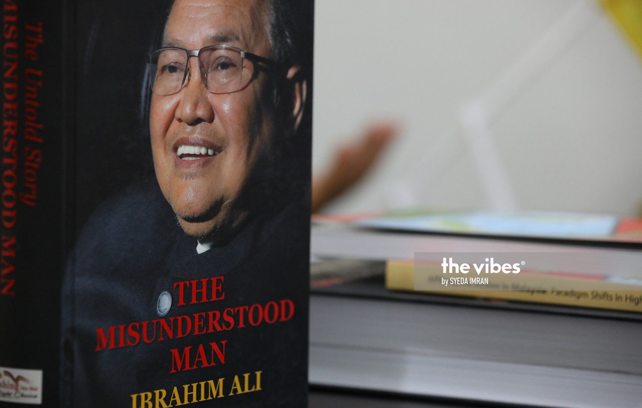 'The Misunderstood Man: An Untold Story' by Ibrahim Ali, published in 2016. – SYEDA IMRAN/ The Vibes pic