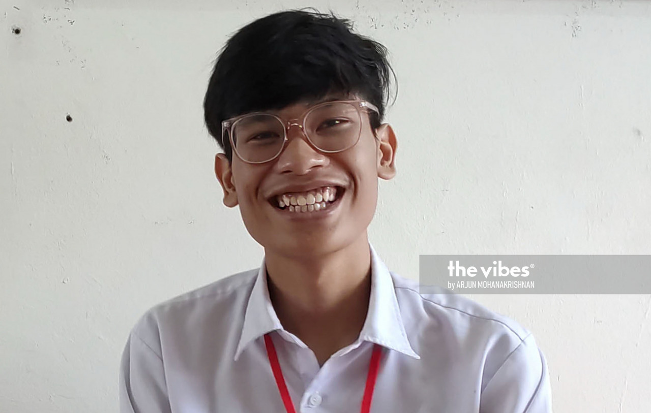 Candidate Zulfaka, 18, hopes to be employed as a chef. – ARJUN MOHANAKRISHNAN/The Vibes pic, October 12, 2020