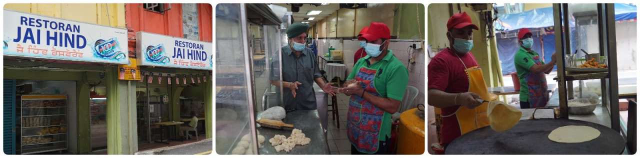 Bhoopender supervising the food preparation. – Pic courtesy of ARC Rhinowrites