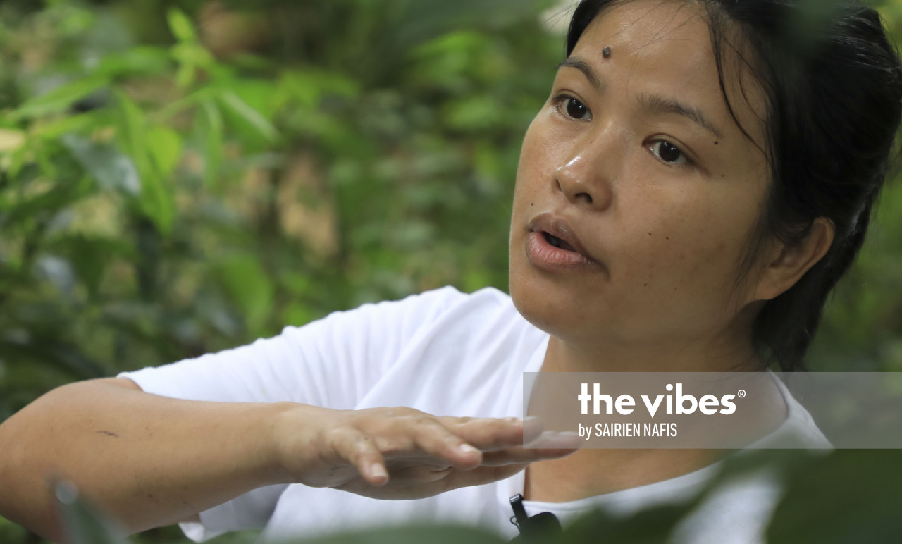 Those living upstream of the Papar river have been objecting the mega dam project since day one as nine villages will be submerged once it is completed, says activist Diana Sipail. – SAIRIEN NAFIS/The Vibes, September 21, 2020