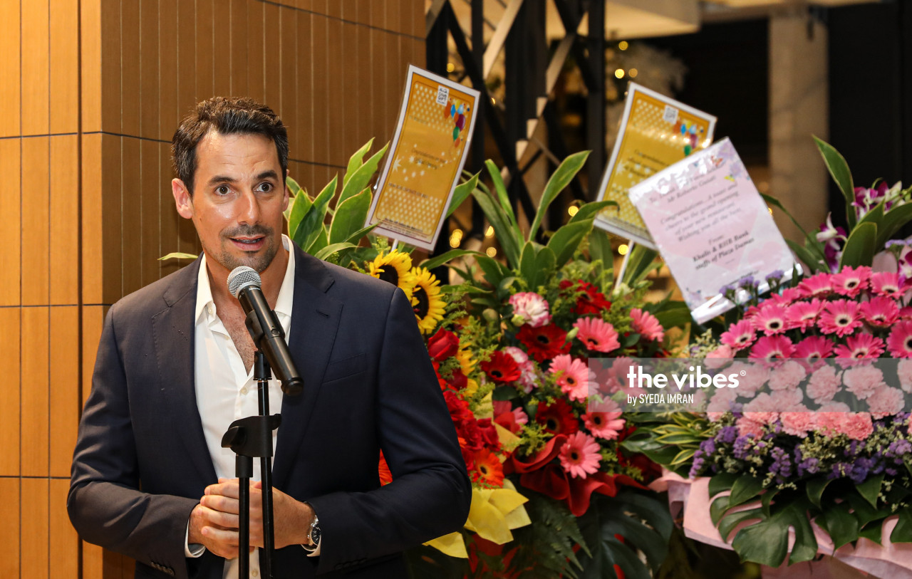 Guiati speaking at the event. – The Vibes pic