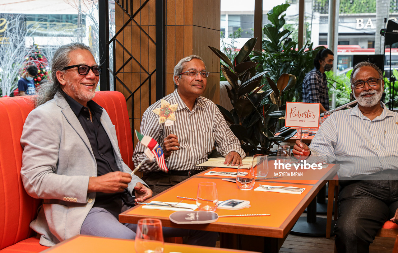 Datuk Ahiruddin Attan, Datuk Bhaskaran Pillai and P. Gunasegaram. – The Vibes pic