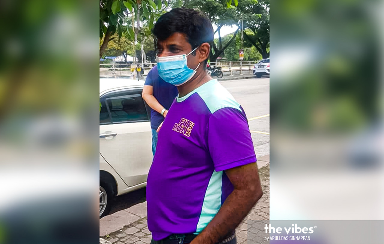 R. Balaji, who was retrenched last March, says the second MCO is like history repeating itself. – ARULLDAS SINNAPPAN/The Vibes pic, January 19, 2021