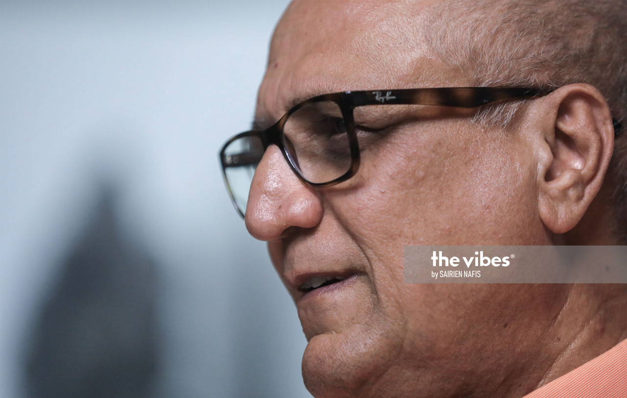 Five decades ago, people would not look at one another’s ethnicity or religion. If we wanted to help each other, we would do it because of humanity, says Datuk Pardip Kumar Kukreja. – SAIRIEN NAFIS/The Vibes pic, December 27, 2020