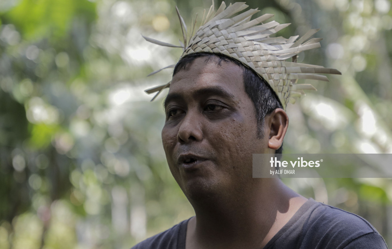 Temuan forager Gang Anak Jantan says the tribe has a special connection to the forest as talks of Kuala Langat North Forest Reserve’s degazettement get serious. – ALIF OMAR/The Vibes, October 21, 2020