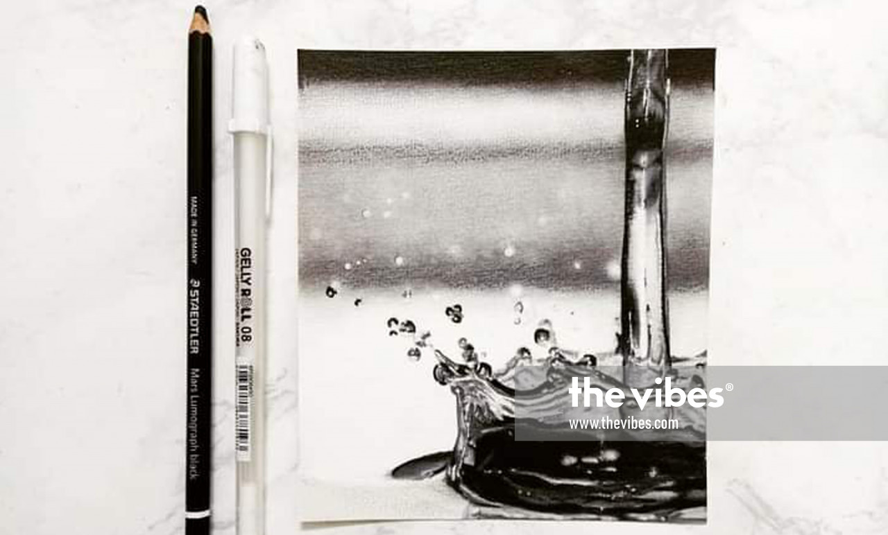  Ivan’s realistic art never fails to draw eyes to his work. – The Vibes pic, September 24, 2020