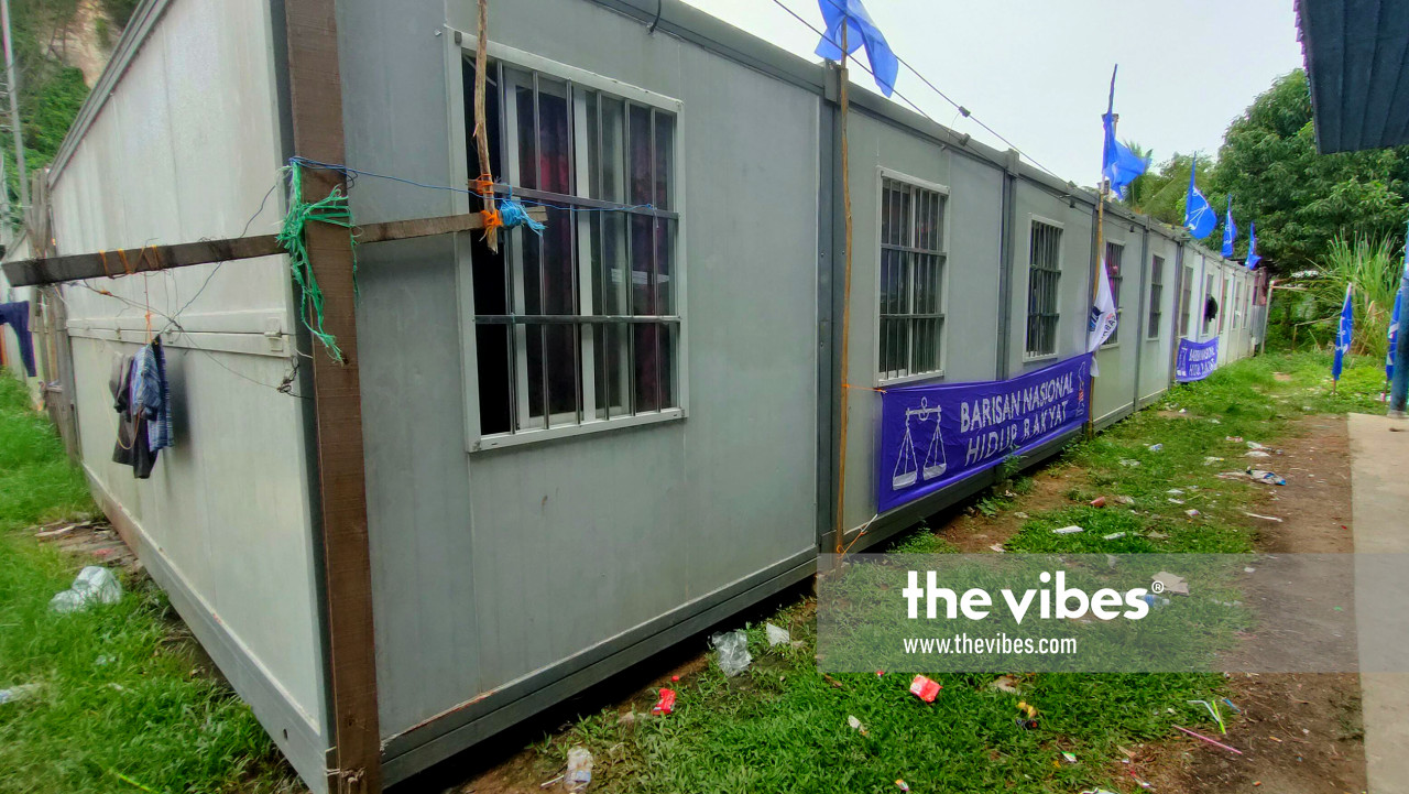 Two years on, living conditions in Kg Container are frustrating for residents. – The Vibes pic, September 25, 2020