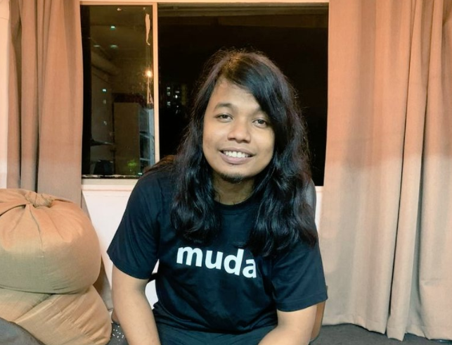 Muda member Amir Hadi says the party wants to address issues on environment, employment, education, equity and youth empowerment. – Twitter pic, October 1, 2020